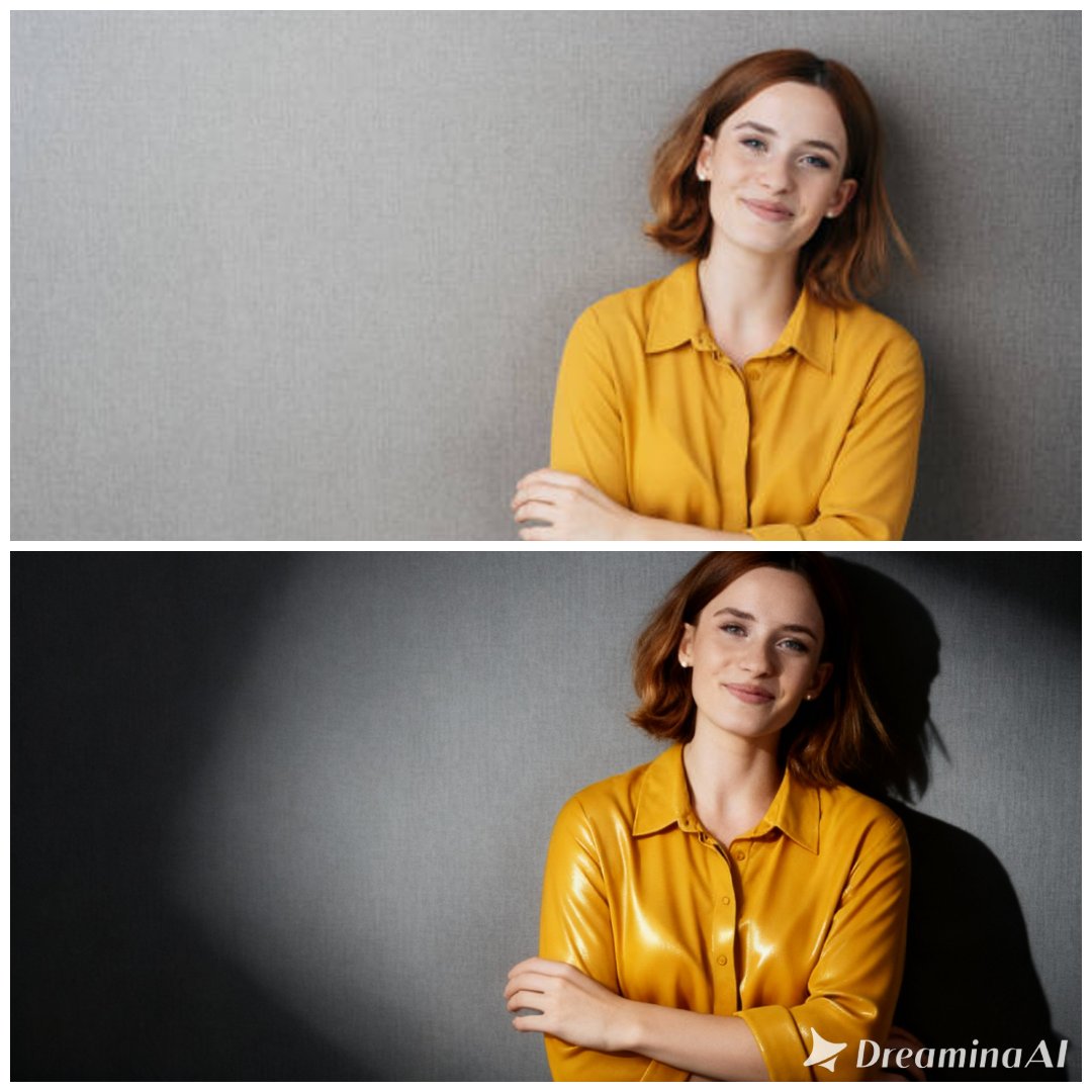 Div_pradeep's tweet image. You don’t need a studio.
You need Dreamina.
One portrait in → one masterpiece out.
Prompt: “High-fashion editorial photo with glossy lighting and cinematic shadows.”
