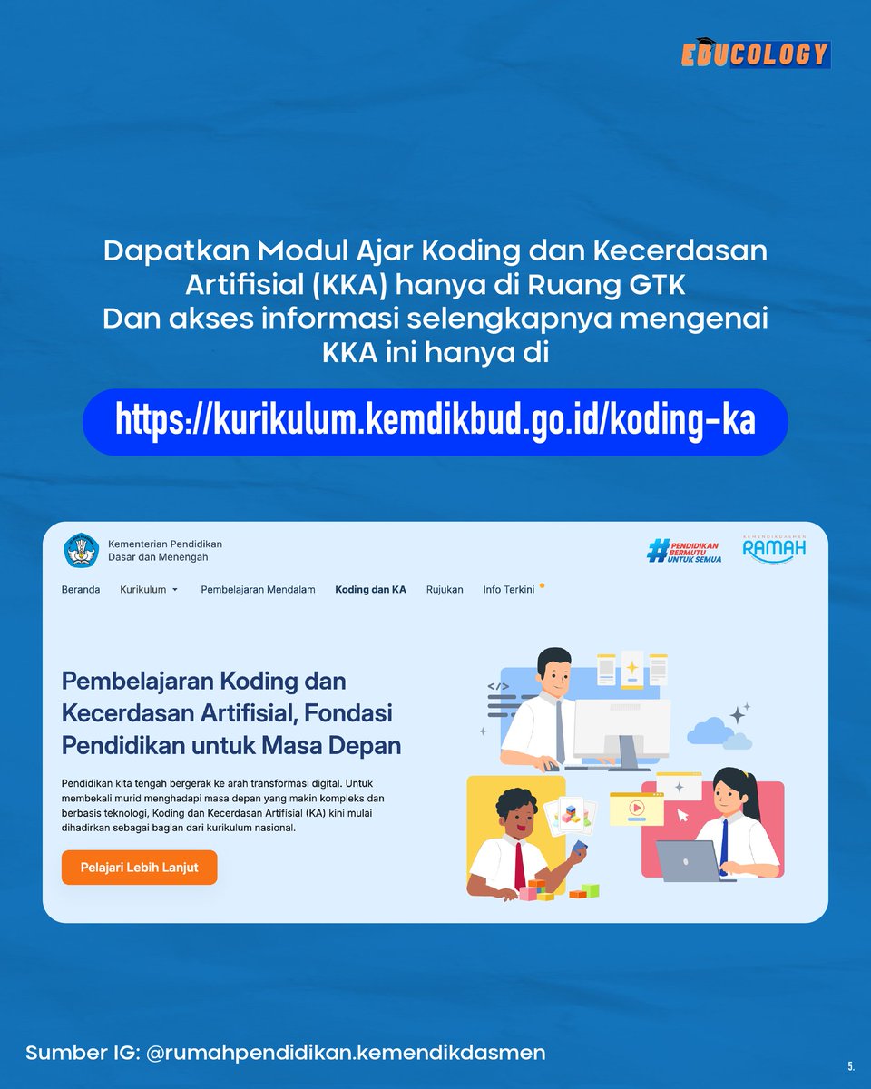 educology_id's tweet image. #Koding #KecerdasanArtifisial #EdukatifdanInformatif