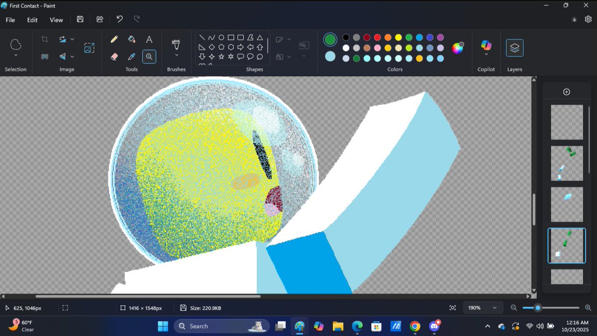 ShadowRabbit89's tweet image. First Contact W.I.P #Robloxtwt #RobloxArt #RobloxOC