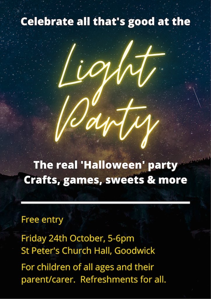 It's tomorrow! Why not bring your kids along for fun and crafts. There will be painting, sticking, colouring, food and more, with a party bag of sweets for every child to take away. Hope to see you there!
