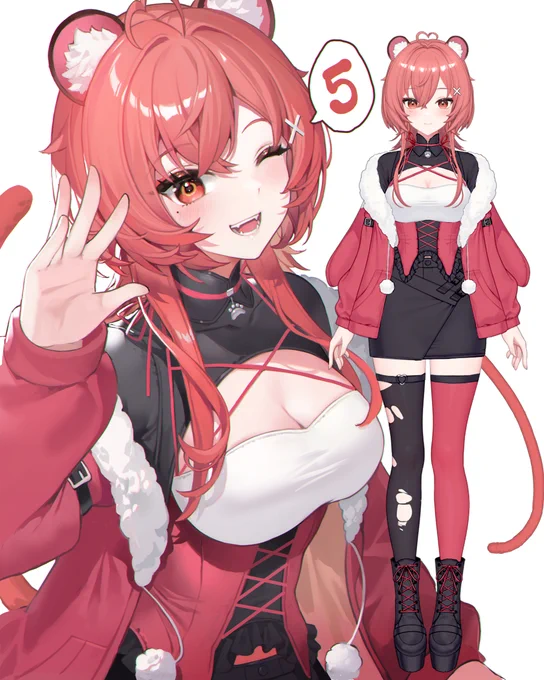 Thank you so much to everyone interested in our model and who participates in the Giveaway! We really appreciate it The giveaway is still running! You can check on my pinned post XD The model will be released in the next 5days !! #PrismCustomizableVtuber