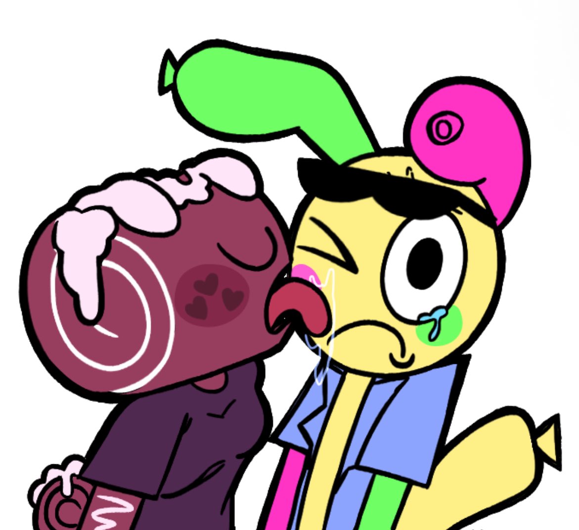 blewidiot's tweet image. I miss my coco butter kisses🤑😂🙏
(Me and my bfs toonsonaa)
#dandysworld 🤑