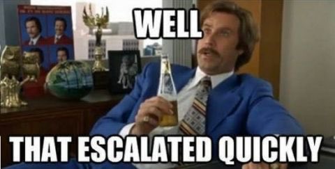 Bro, aPriori acting like there is no tomorrow