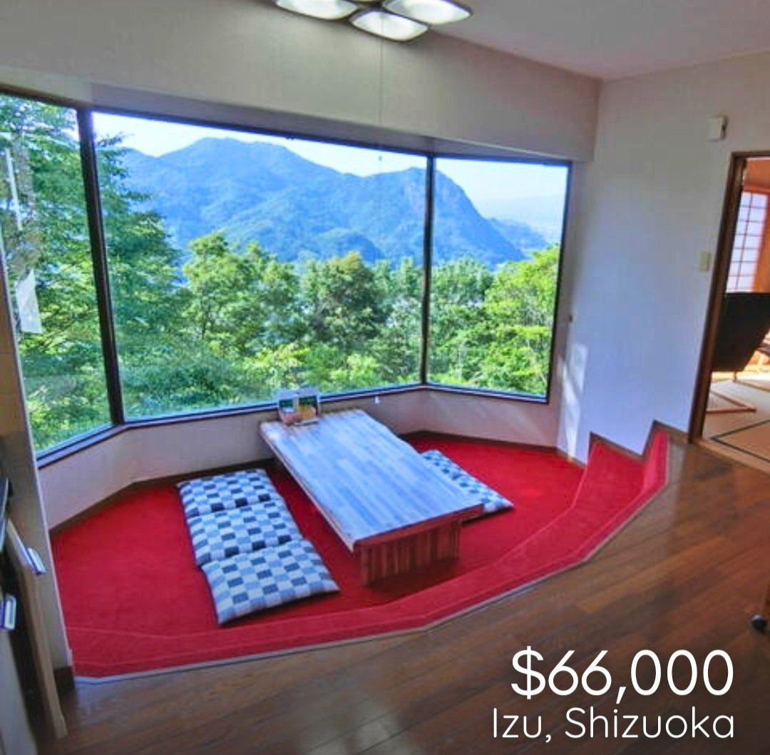 למה בעצם אני לא רוכש וילה קטנה בכפר יפני למרגלות ההרים, עובר אליה, ומבלה את ימי בקריאת ספרים, רחצה במעיינות חמים והליכות שלוות ביערות במבוק?