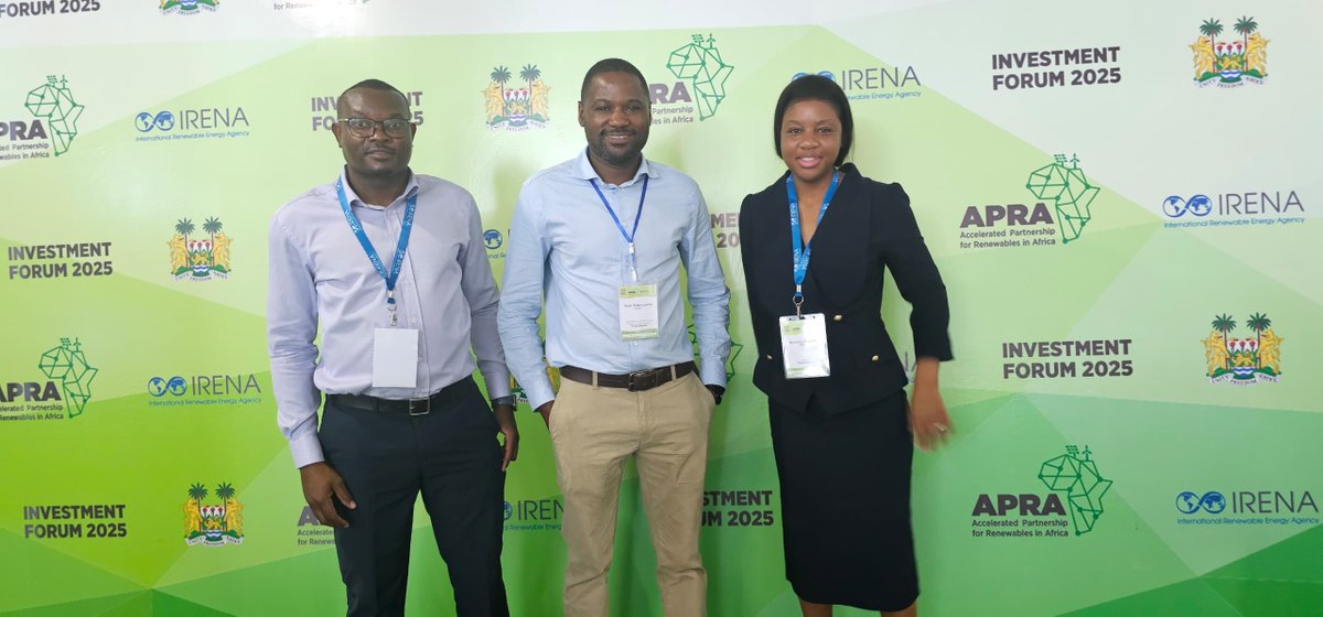 The <a href="/zidainvest/">Zimbabwe Investment and Development Agency</a> Business Development team is in Freetown, Sierra Leone, for the Accelerated Partnership for Renewables in Africa (APRA) Investment Forum — engaging partners and showcasing Zimbabwe’s renewable energy opportunities. ⚡🇿🇼

#ZIDA #APRA2025 #RenewableEnergy