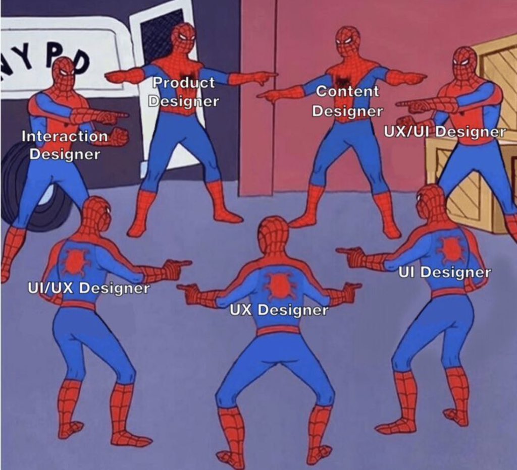 UiSavior's tweet image. Design job titles are confusing!