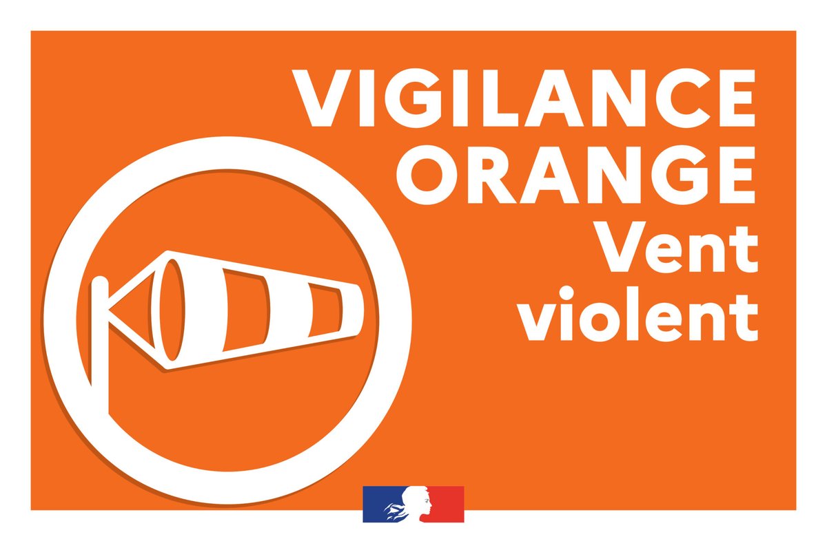 Jeudi 23 octobre 2025 de 14h00 à 18h00 les #AlpesMaritimes seront en #Vigilanceorange pour #Vent 
➕️ℹ️⤵️ #Meteo06 vigilance.meteofrance.fr/fr/alpes-marit…