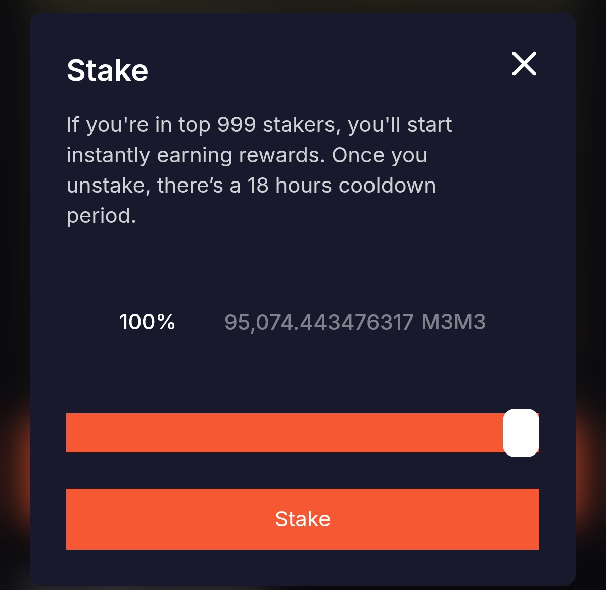 MummyNinj's tweet image. Ok let&apos;s stake more #m3m3. My $70 is now worth $110 but I&apos;m staking it. Now I&apos;m rank 337. Haha!

365d yield is 67.72%. better than banks. Hahaha!