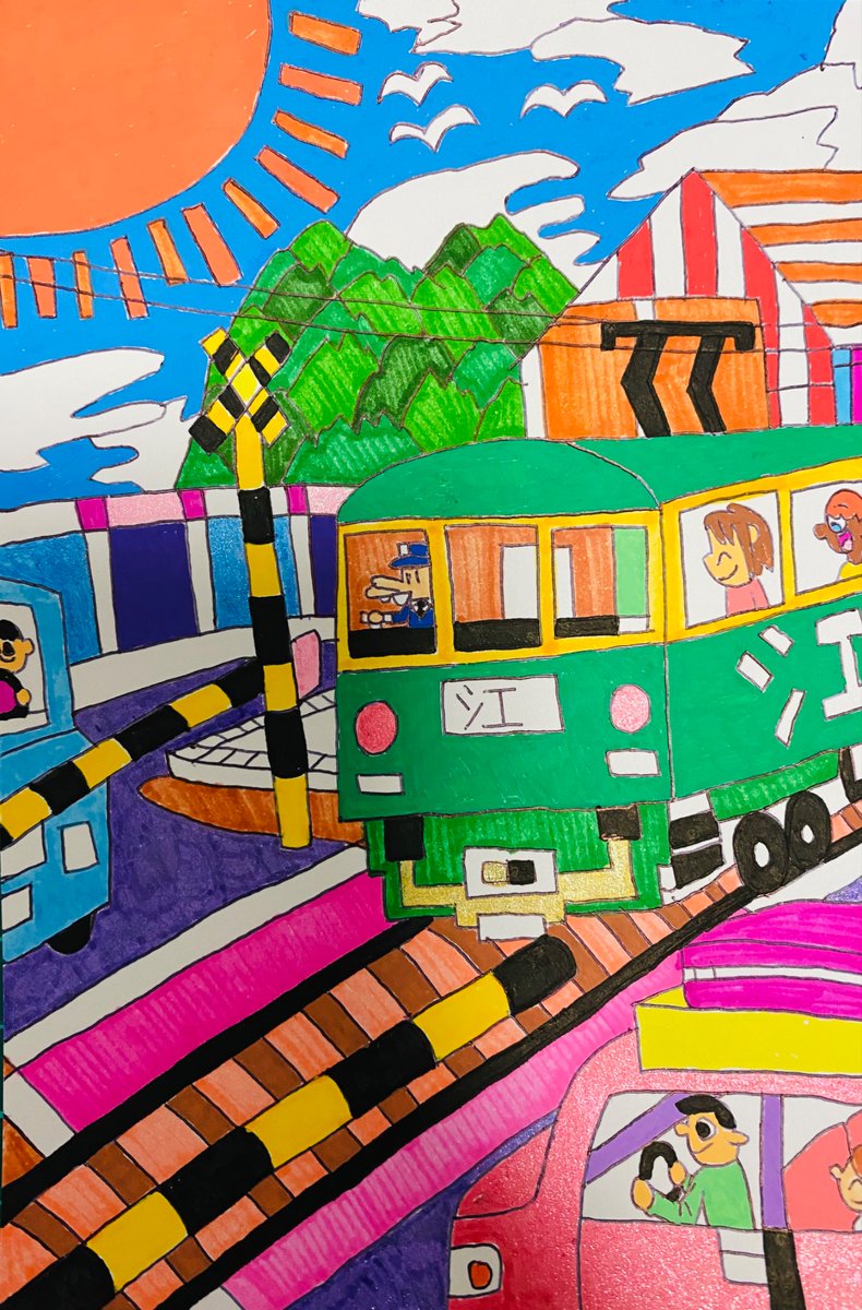 ちさとのイラスト『江ノ島』