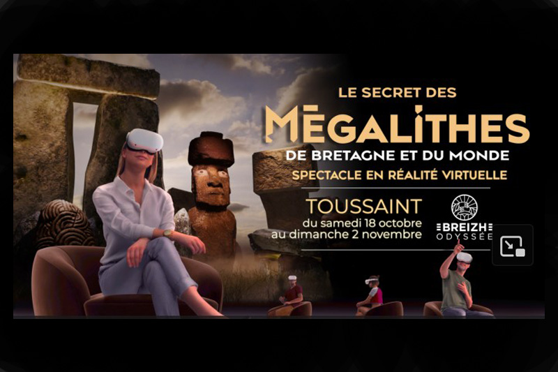 ✅ #Bretagne dans l’ère de la réalité virtuelle !
À Landevenneg, Breizh Odyssée propose 2 expériences immersives inédites à ne manquer sous aucun prétexte ...
👉nhu.bzh/realite-virtue…
#Bretagne #RealiteVirtuelle #CultureBretonne #InnovationBretonne #TourismeBretagne