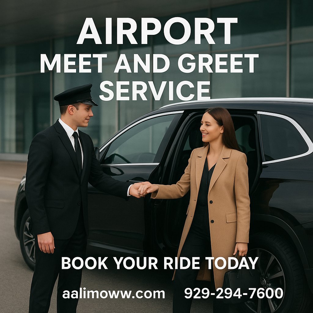 AALimoWw's tweet image. Experience seamless elegance with AALimoww’s Airport Meet and Greet Service, where luxury, comfort, and professionalism meet to redefine airport travel. From terminal to destination, ride with confidence and class.
Call: 929-294-7600
Book Now: aalimoww.com

#AALimoww