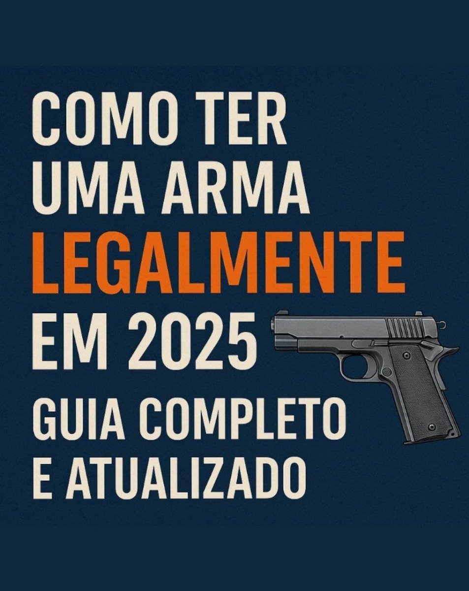 Enquanto os bandidos estão armados, o Estado impõe um monte de burocracia e custos para o cidadão honesto ter uma arma, mas é possível se armar dentro da lei, segue o guia: 
armastore.com.br/noticias/15/04…