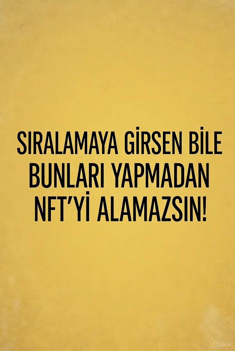gZama #23

BUNLARI YAPMAZSAN İLK 1000'E DE GİRSEN NFT'Yİ ALAMAZSIN!

<a href="/zama_fhe/">Now @zama</a> ' yi kasmayı çoğu kişi bırakmışken içerde kalan arkadaşlar eğer aşağıdaki iki hususu yapmadı ise sıralamada yer alsa bile NFT'yi almaya hak kazanamayacaklar. Bu iki konu çok kritiktir.

Sadece post