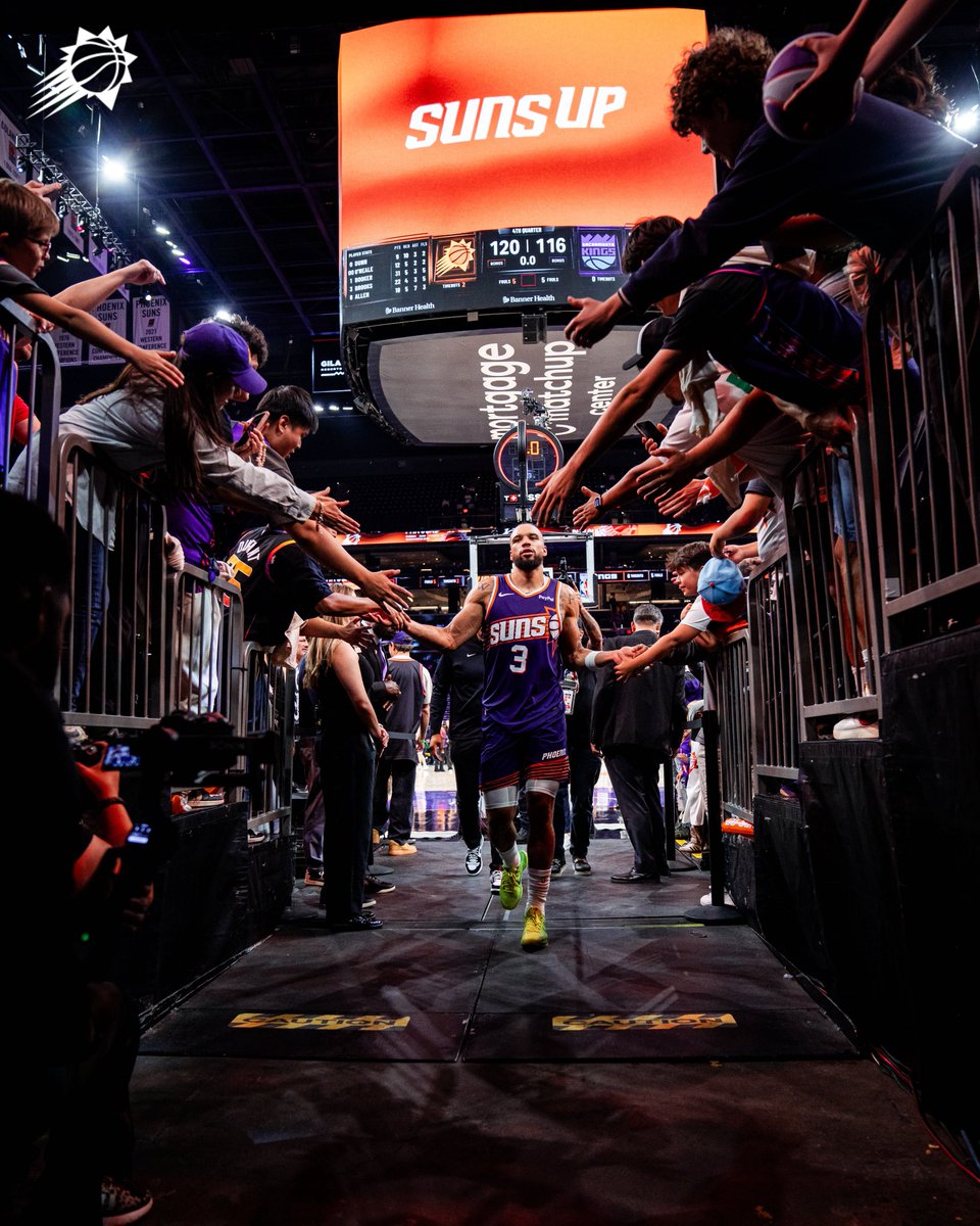 Suns Up & Good Night, Suns fans! 