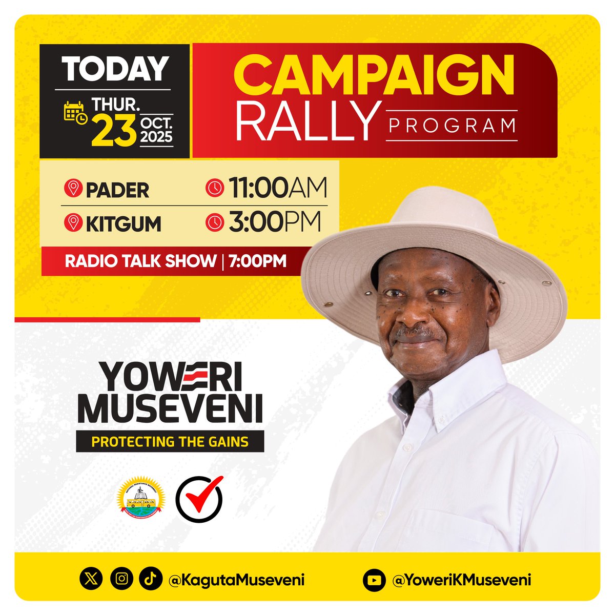 Yoweri K Museveni (@kagutamuseveni) on Twitter photo 