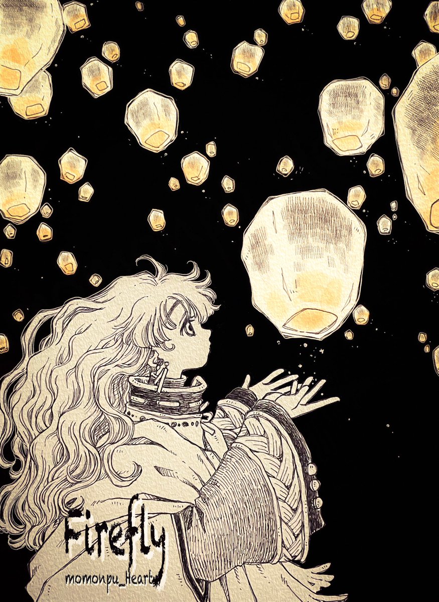 本日のお題Firefly
#inktober  #ペン画

冬蛍