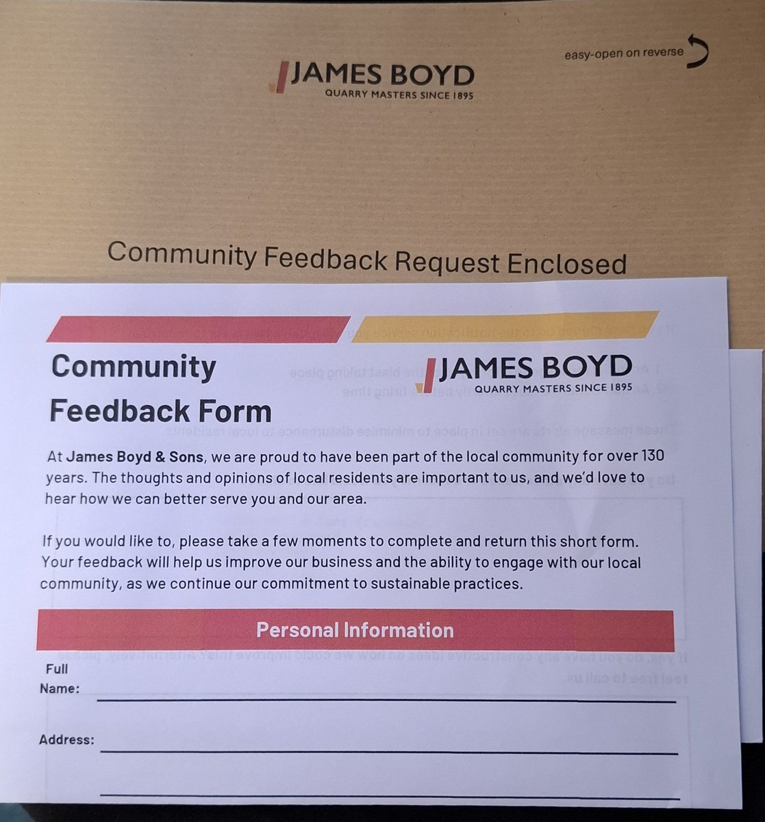 The irony in receiving this, now.

"Your thoughts are important to us..."

Over 1000 objections, multiple complaints over many years...

<a href="/SteveAikenUUP/">Dr Steve Aiken OBE</a> <a href="/JohnBlairAPNI/">John Blair MLA</a> <a href="/GreenPartyNI/">Green Party NI</a> <a href="/oharamal/">Mal O’Hara (he/him)</a>