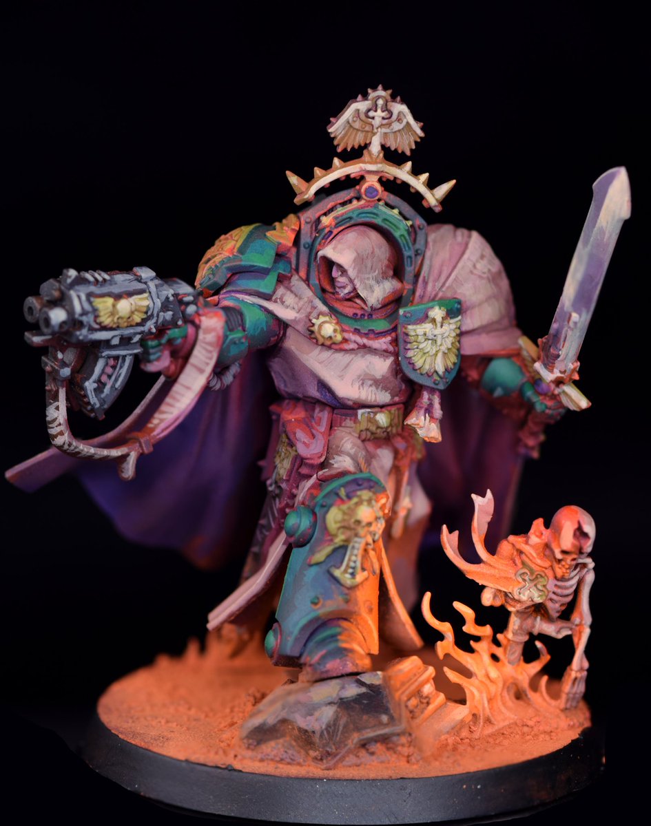 Belial Dark Angels 

#warhammer40k #Paintingwarhammer #WarhammerCommunity