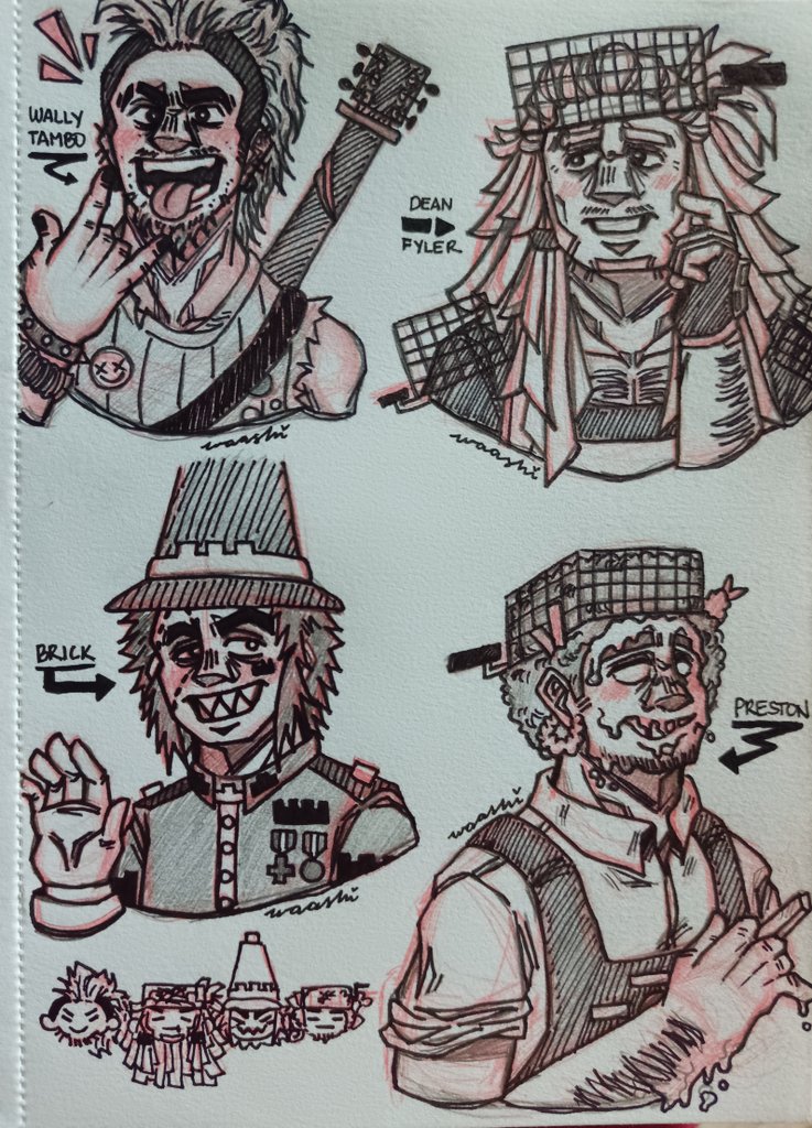 waashi_uwu's tweet photo. doodles of de ocs that i think are rlly cool while im brainstorming for action research (1/?)
#dateeverythingocs #doodles
#deanfyler #brick #preston #wallytambo https://t.co/HbTSxtit5x