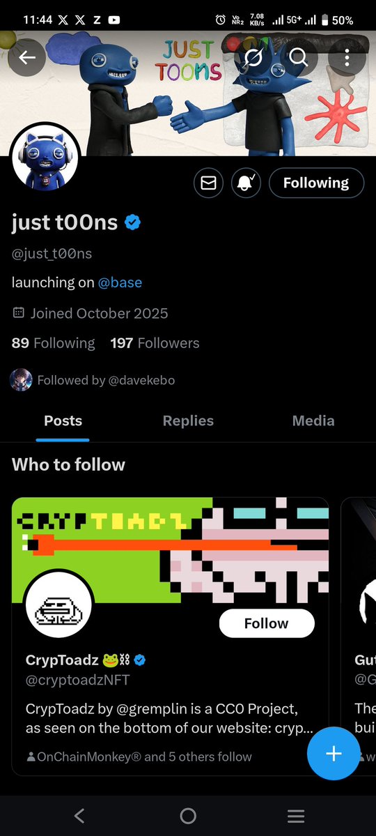 Vishwas Mahto π² (@vishwasmahto996) on Twitter photo .<a href="/just_t00ns/">just t00ns</a> I’m the 197 th follower of your account. 
I also am hearing things 👁️ 
follow this account CT fam, let’s see what comes of this early gem 💎 .<a href="/just_t00ns/">just t00ns</a> I’m the 197 th follower of your account. 
I also am hearing things 👁️ 
follow this account CT fam, let’s see what comes of this early gem 💎