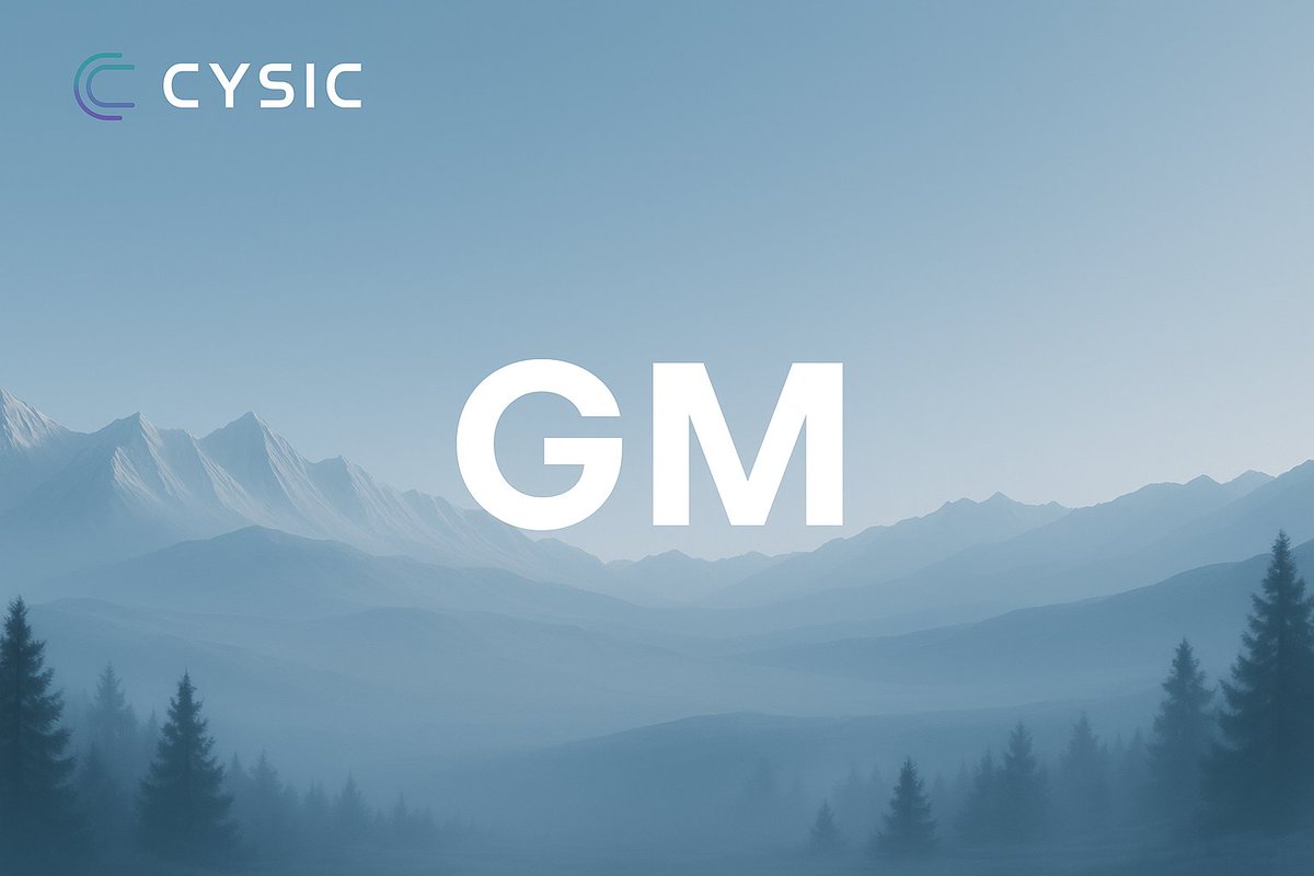 CryptoPrifti's tweet image. Gee M
Time to do the projects on this new day.
@cysic_xyz - cysic & compute-Fi turning hardware into a verifiable, programmable, & ownable economy.