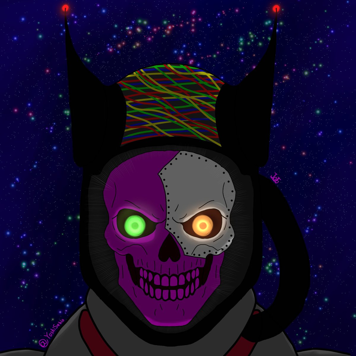 I loved this design so much that I had to make my own version

<a href="/Starlight_Skull/">D3aler007</a> <a href="/CreepyMadsin/">Madsin 🎃</a>

 I hope you like it!

#YoshiSabioArt