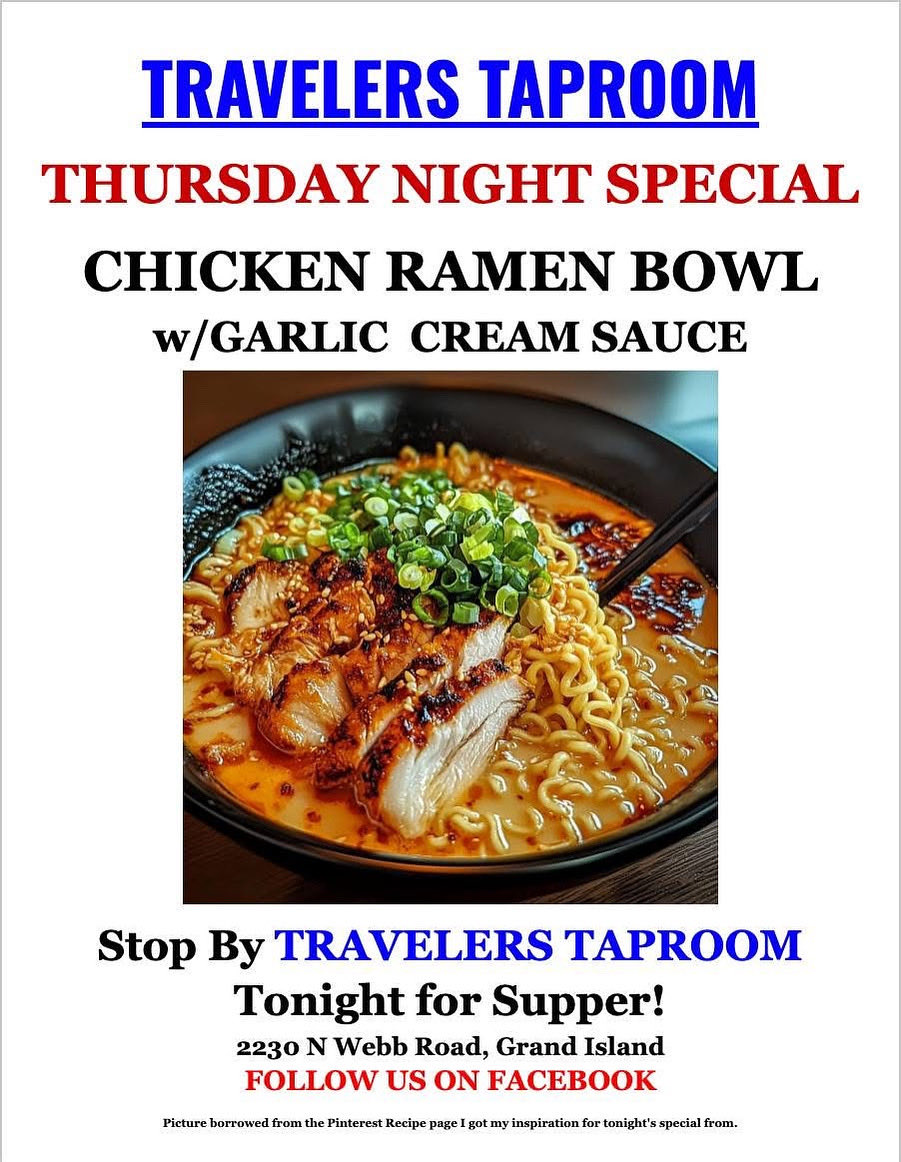 Tosha_Edwards8ππ€βοΈ (@tosha_edwards_8) on Twitter photo Travelers Taproom, Grand Island
2230 N Webb Rd 
Hours Thurs Night Special:
Thurs, October 23rd
3:00 - 8:00 
Regular Hours Kitchen is Open:
Tues - Thurs
3:00 - 9:30
Appetizers Only 
9:00 - 9:30
Fri & Sat
3:00 - 10:30
Appetizers Only 9:00 - 10:30
<a href="/Dr_Jeff_Edwards/">Jeff Edwards</a> 
<a href="/TravelersTapGI/">TravelersTaproom</a> Travelers Taproom, Grand Island
2230 N Webb Rd 
Hours Thurs Night Special:
Thurs, October 23rd
3:00 - 8:00 
Regular Hours Kitchen is Open:
Tues - Thurs
3:00 - 9:30
Appetizers Only 
9:00 - 9:30
Fri & Sat
3:00 - 10:30
Appetizers Only 9:00 - 10:30
<a href="/Dr_Jeff_Edwards/">Jeff Edwards</a> 
<a href="/TravelersTapGI/">TravelersTaproom</a>