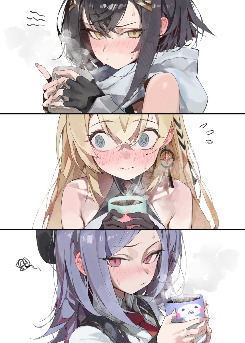 Pepq__'s tweet image. コハク アヤメ セイナ rkgk
#ステラソラ #StellaSora