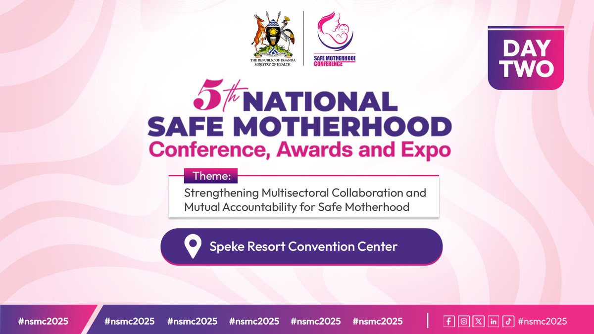 HAsiimwe1's tweet photo. Dr Nelson Twinamasiko,has shared today’s opening remarks,and noted that today’s discussions will center on newborn care,expressing

 optimism that the conversations will generate meaningful recommendations to strengthen safe motherhood efforts
#NSMC2025 #SafeMotherhood https://t.co/dC9o2eesbW