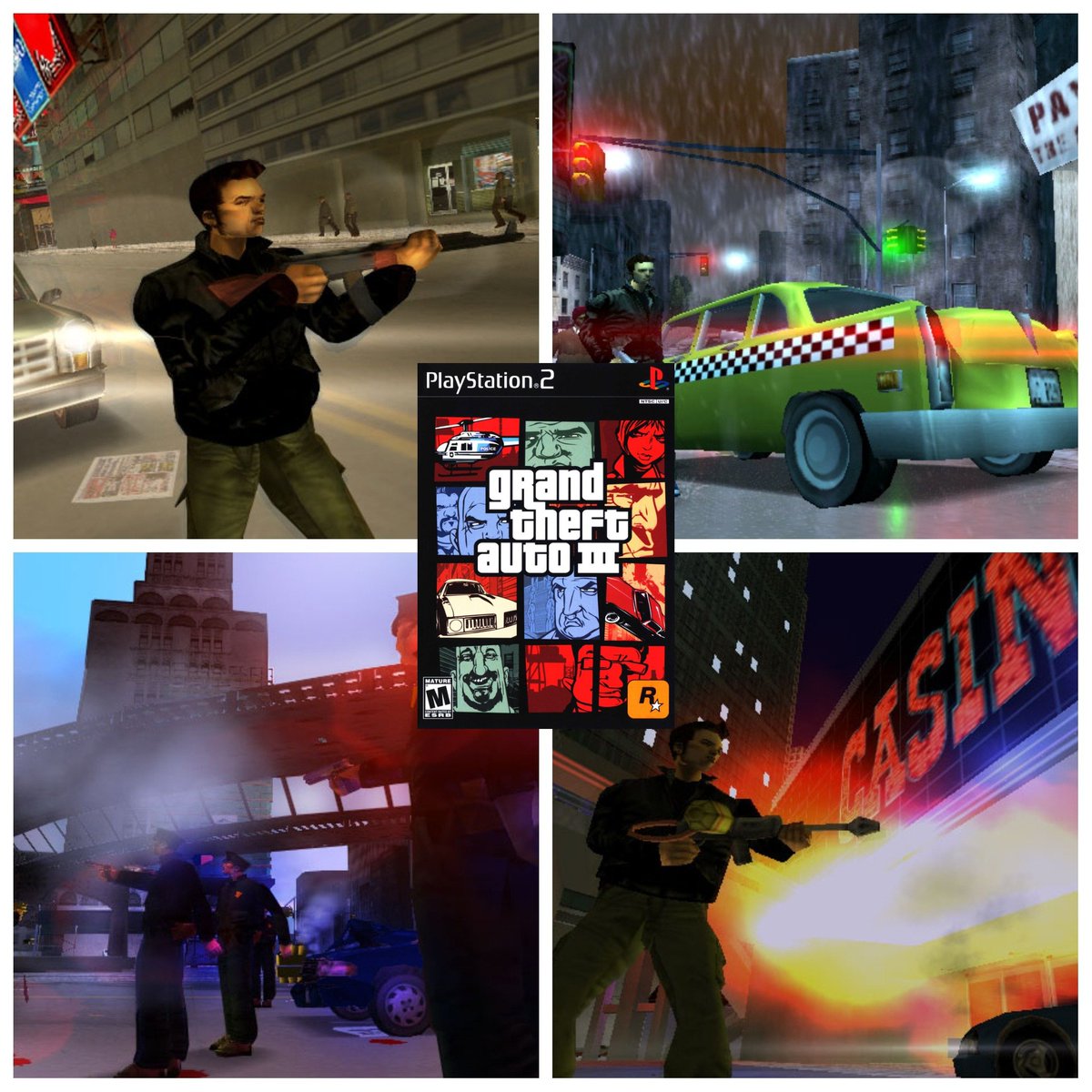 16bitnostalgia's tweet photo. Grand Theft Auto III released 24 years ago today! https://t.co/rWGSyb344u
