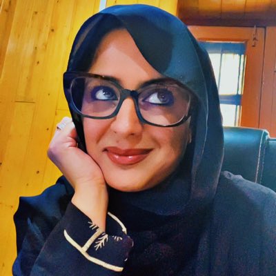 Nazia mufti tweet media
