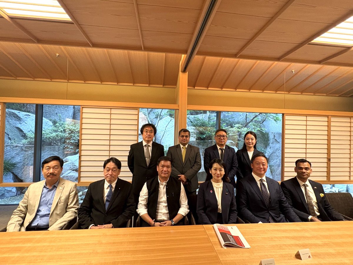 Had a wonderful luncheon meeting with Hon’ble Mr. Itsunori Onodera, Chair of the Policy Research Council &amp; the Tax System Research Council, Hon’ble Mr. Yoshiaki Wada, former Member of the House of Representatives, and Hon’ble Ms. Rui Matsukawa, Member of the House of Councillors.