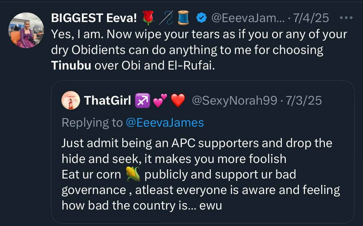Go and tell tinubu