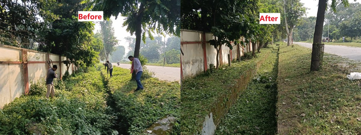SPECIAL CAMPAIGN 5.0 -  A cleanliness drive at Hilcut Nallah, Roorkee Cantt.
#SpecialCampaign5
<a href="/SpokespersonMoD/">Ministry of Defence, Government of India</a>
<a href="/rajnathsingh/">Rajnath Singh</a>
<a href="/RakshaSampada/">DGDE</a>
<a href="/SethSanjayMP/">Sanjay Seth</a>
<a href="/pddecc/">Principal Directorate Central Command</a>