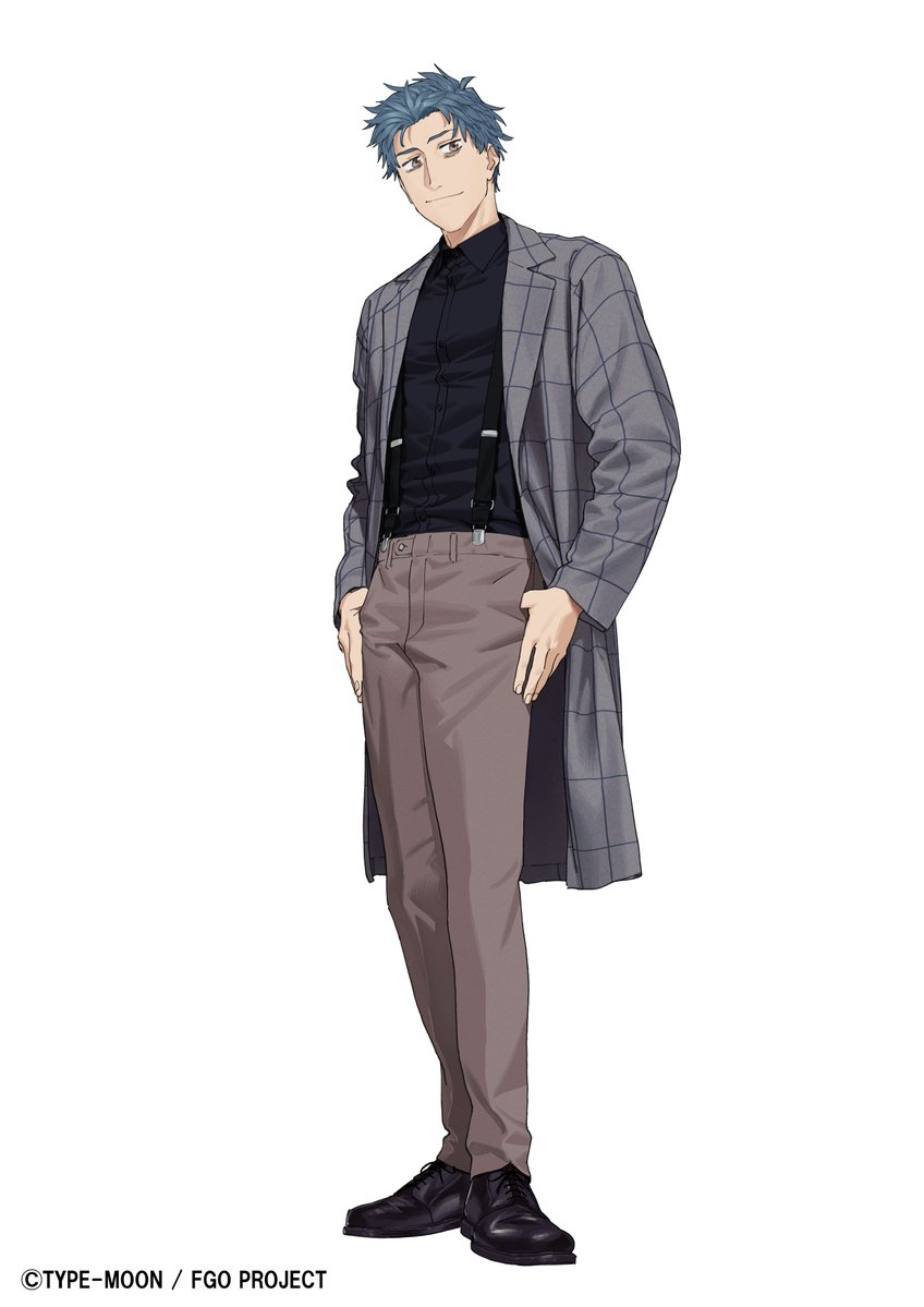 tibimaru_0404's tweet image. ローソン×FGOのコラボで斎藤一の立ち絵を描き下ろさせていただきました～
