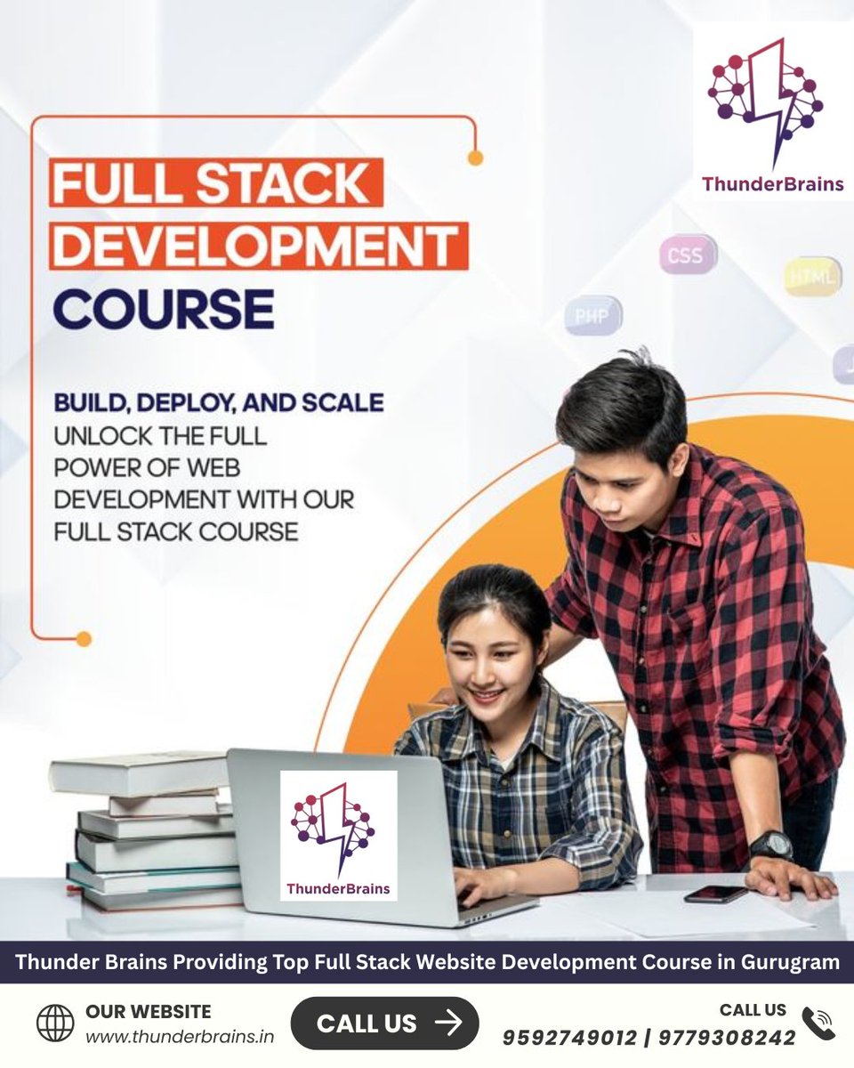 ThunderBra28486's tweet image. Launch your high-impact tech career with the Top Full Stack Web Development Course by Thunder Brains in Gurugram.
Enroll with Thunder Brains today and secure your future.
#fullstackdevelopment #development #gurugram #course #traning #webdevelopment