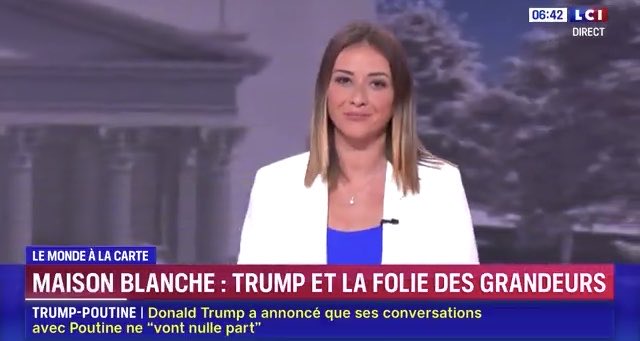 MLettresduSud's tweet image. Ce matin, @Solenn_Riou, vous nous avez emmené dans le bâtiment le plus célèbre de Washington : La Maison Blanche 🇺🇸 pour évoquer la folie des grandeurs du Président Trump. Petit clin 😉 à votre chronique : le choix de la tenue 🤍.
La classe internationale❗️ #Dresscode 🤍‼️