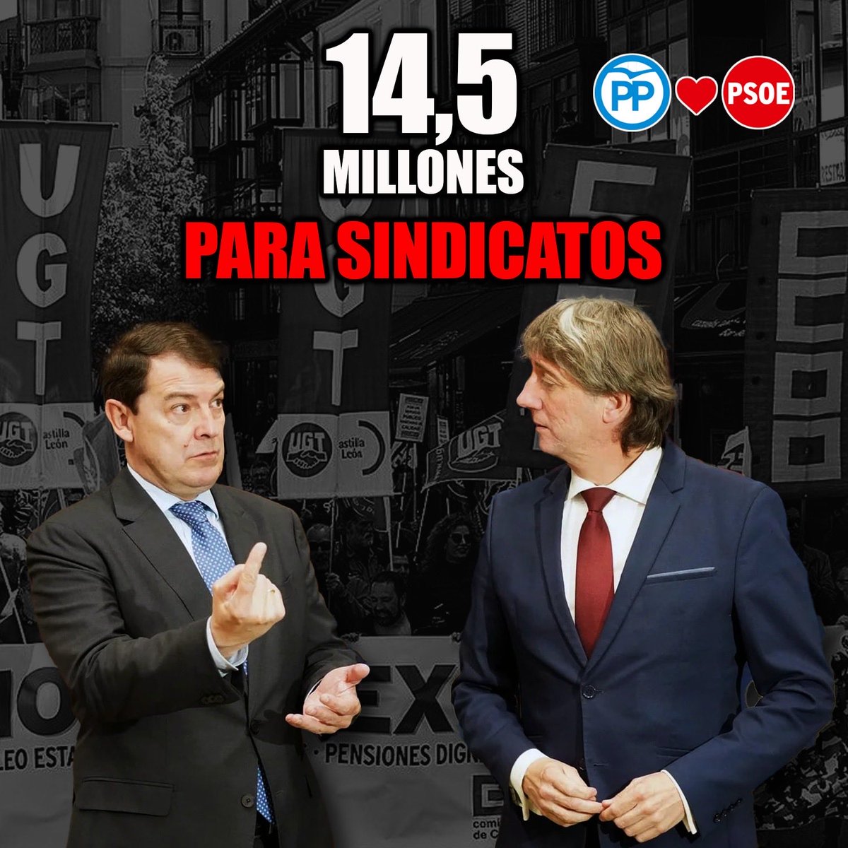 VOX Cortes de Castilla y León (@vox_cortescyl) on Twitter photo ❓ ¿Por qué Mañueco ha logrado el apoyo del PSOE para la aprobación del "techo de gasto"? ❓ ¿Por qué Mañueco ha logrado el apoyo del PSOE para la aprobación del "techo de gasto"?