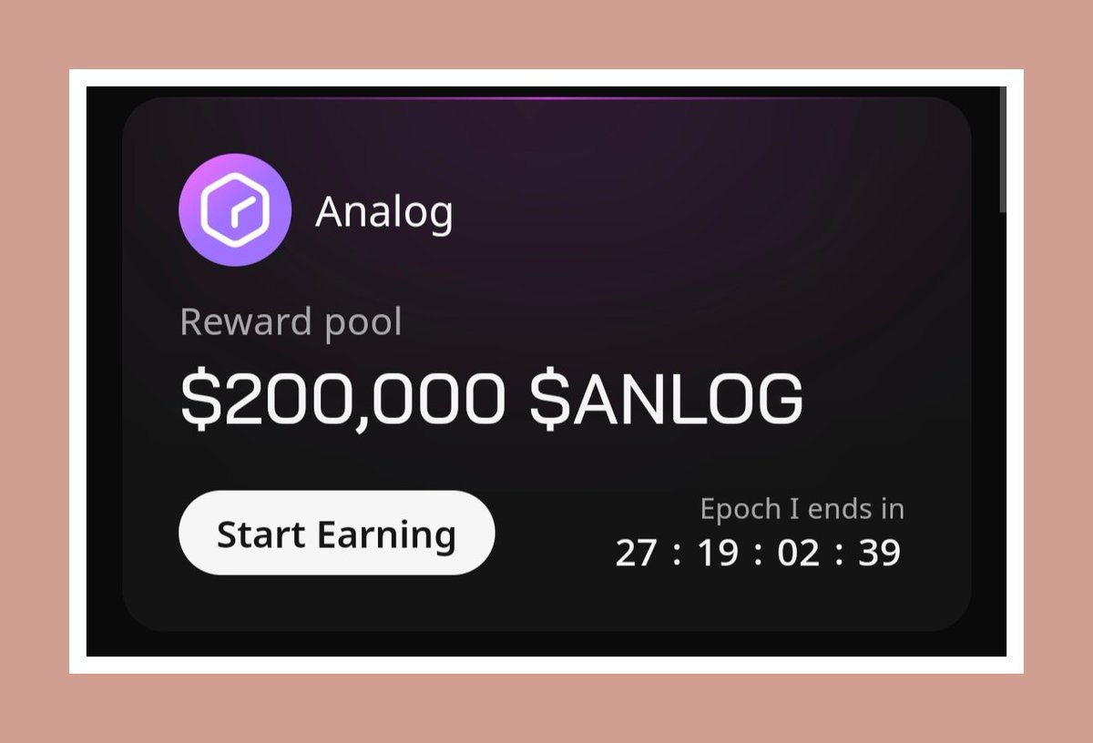 _BitBNB's tweet image. a world where blockchains talk seamlessly—no more silos, just fluid liquidity and cross-chain magic. That&apos;s Analog $ANLOG for you: the infrastructure network powering the &quot;electrical grid&quot; of Web3.
Backed by heavyweights like NEARProtocol &amp;amp; wintermute_t, it&apos;s uniting chains with…