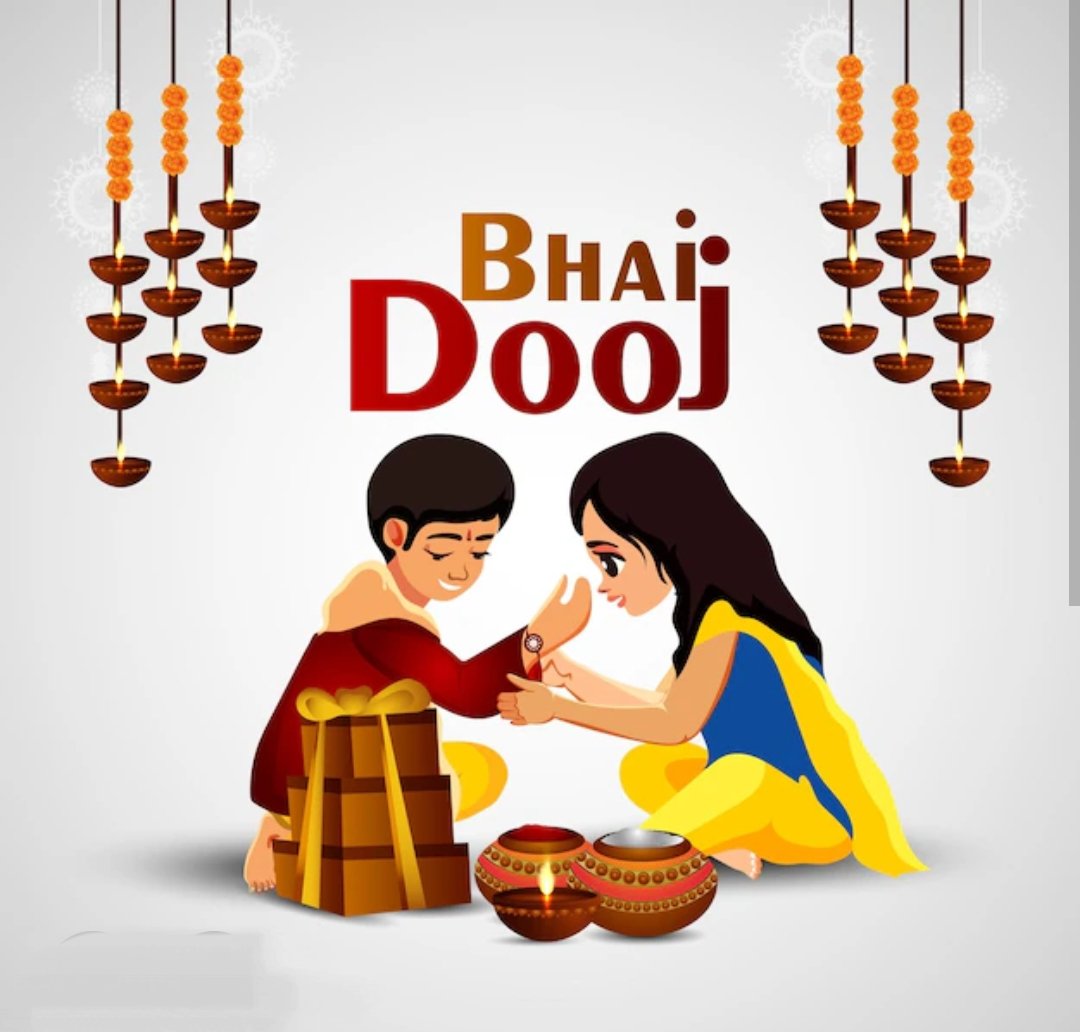 भाई दूज के पावन अवसर पर सभी को हार्दिक शुभकामनाएँ।
यह पर्व भाई-बहन के अटूट स्नेह, विश्वास और सुरक्षा के बंधन का प्रतीक है।
ईश्वर से प्रार्थना है कि हर बहन का आशीर्वाद और हर भाई का स्नेह सदा अटूट बना रहे। <a href="/PMOIndia/">PMO India</a> <a href="/AntarsinghArya/">Antarsingh Arya</a>