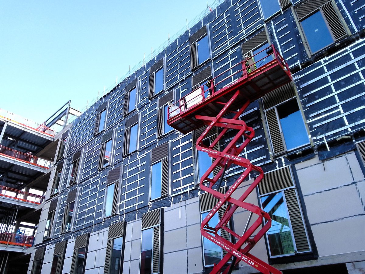 LongworthFacade's tweet image. Progress shots of our facade installation at Royal Shrewsbury Hospital, where we are working for our key client VINCI Building UK 

#shrewsbury #roofing #cladding #constructionuk #rainscreen