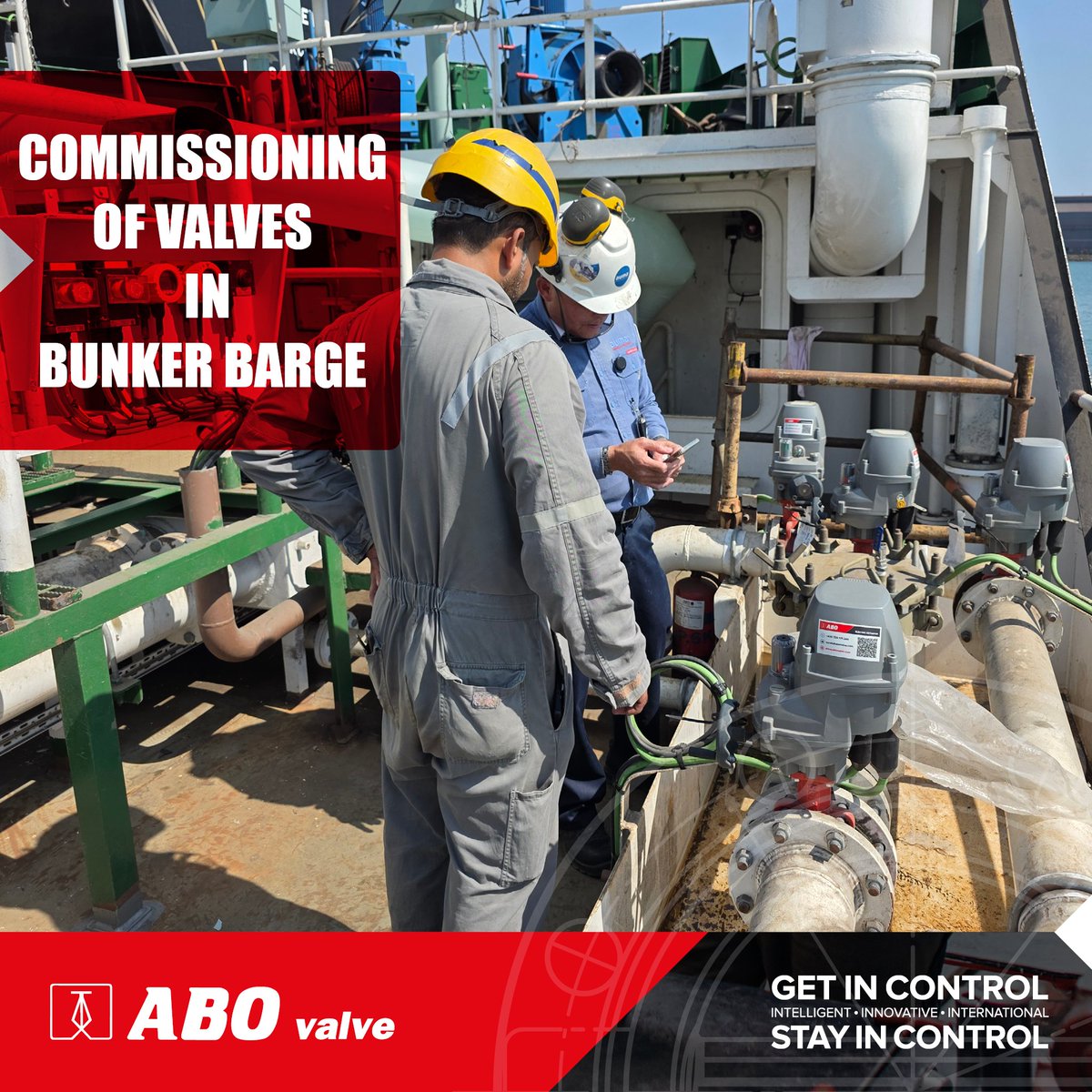 Double-Flanged and Wafer Butterfly Valves Powering Bunker Barge Operations ⛴️  We’re proud to support the marine fuel supply chain with our latest delivery of 44 butterfly valves Series 911B and 911F (DN125–150), equipped with special-version electric actuators Auma.