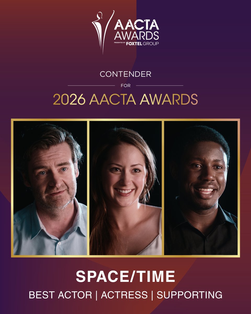 AACTA Feature Film Awards Voting Now Open! 🏆

<a href="/spacetimemovie/">Space/Time</a> is eligible for nomination across multiple categories! 

📺 If you’re an <a href="/AACTA/">AACTA</a> member, you can watch and vote now on AACTA TV! 
🔗 tv.aacta.org/film/space-tim…

#spacetimemovie #aacta #aactaawards