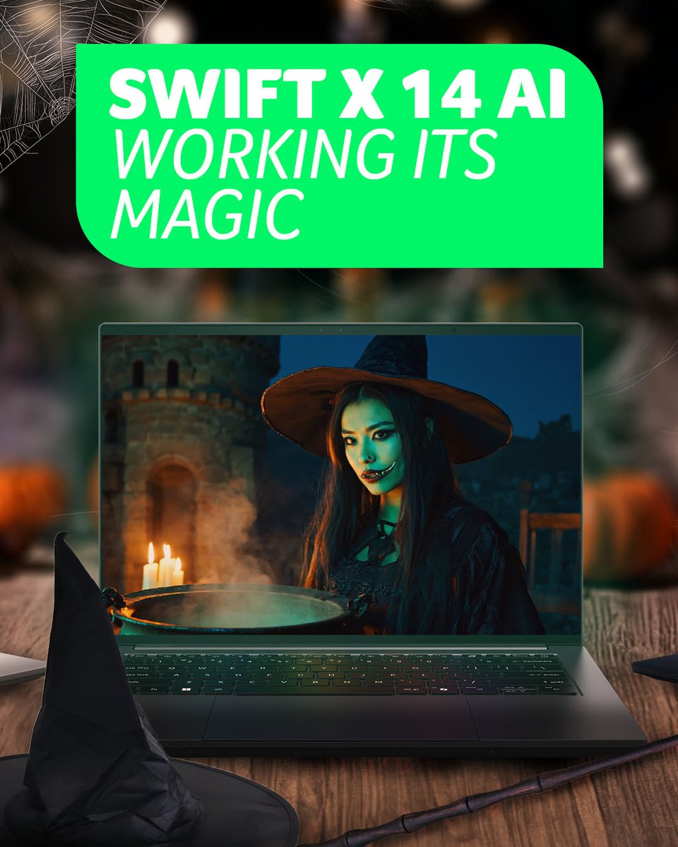 ES_Acer's tweet image. ¿#AcerSwiftEdge14AI, #AcerSwiftX14AI o #AcerSwiftGo14AI? 🎃

¿Cuál de los portátiles de la #AcerSwiftSeries va más con vuestro estilo este Halloween? 👀🤭

¡Dejad vuestra elección en los comentarios! ⬇️

acer.com/es-es/laptops/…