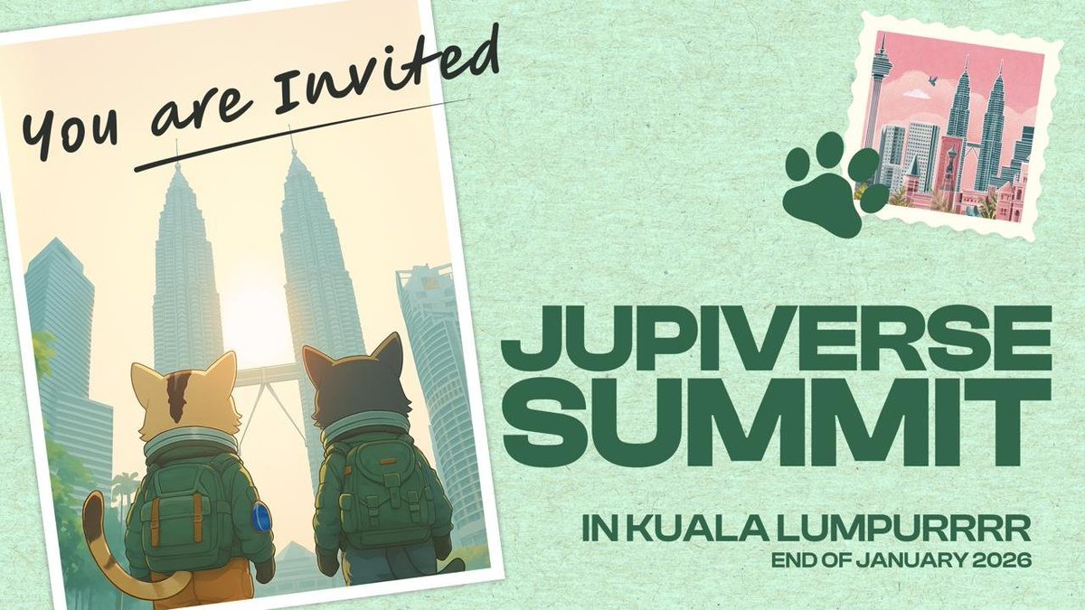 kashdhanda's tweet image. catstanbul was filled with insane announcements and immaculate vibes.
at kuala lumpurrr, we're taking it to the next level. a community conference that truly has community at the center.
block your calendars now - hoping to have the final dates for you all very shortly!