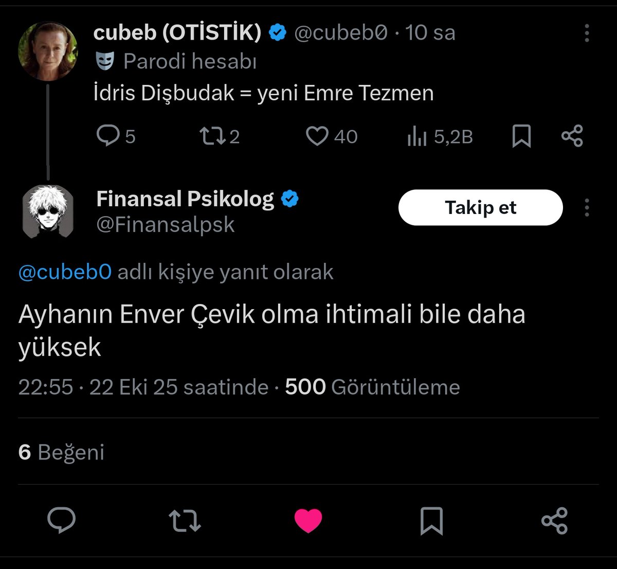 Borsada birlik ve beraberliğe en çok ihtiyacımız olduğu şu günlerde Ulu şeyhimiz sayın Ebu emrullah bin dolar <a href="/DolarHammali/">Dolares</a> hazretlerinin müritleri olarak cubeb ile olan en azından otistiği ile cihat çağrısını  tekrardan gözden geçirmesini arzı niyaz ederiz 🫡