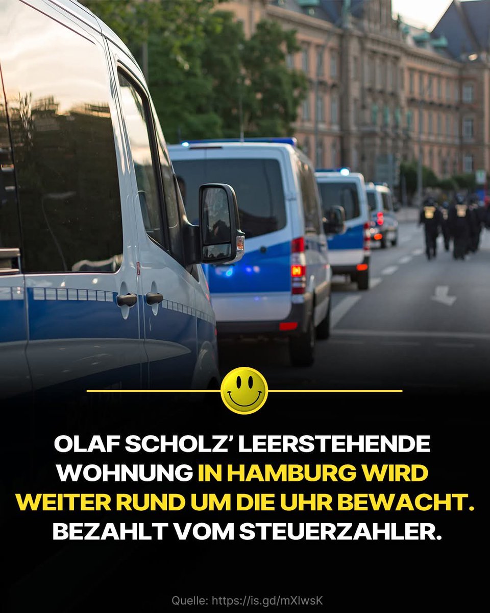 Die Bewachung seiner Hamburger Wohnung, obwohl Scholz längst in Potsdam lebt, kostet laut Medienberichten mehrere Millionen Euro. Die Polizeigewerkschaft fordert, diese Ausgaben zu beenden.