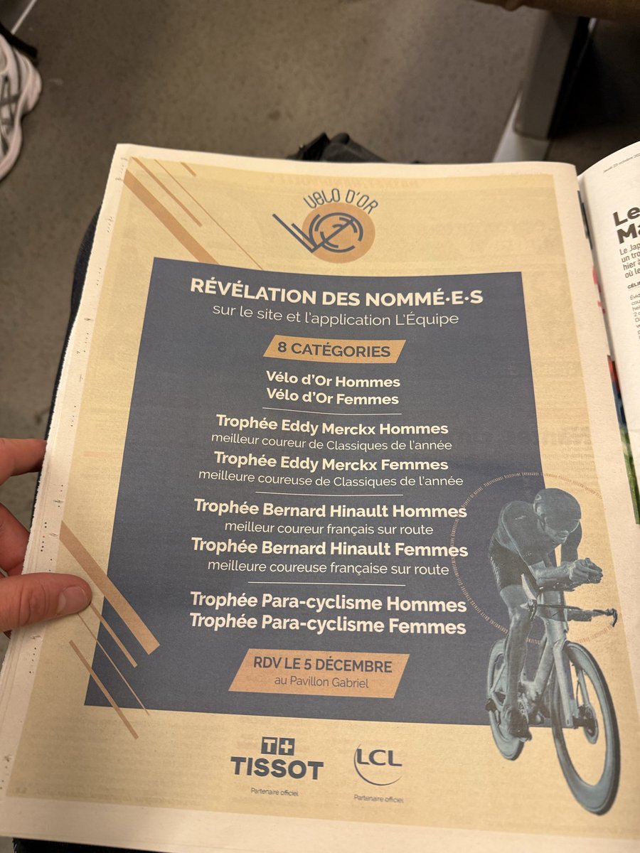 Ten kraj, gdzie podjazdy z Touru i zapowiedź Velo d’Or zajmują całkiem sporo miejsca w ichniejszym Przeglądzie Sportowym ;)