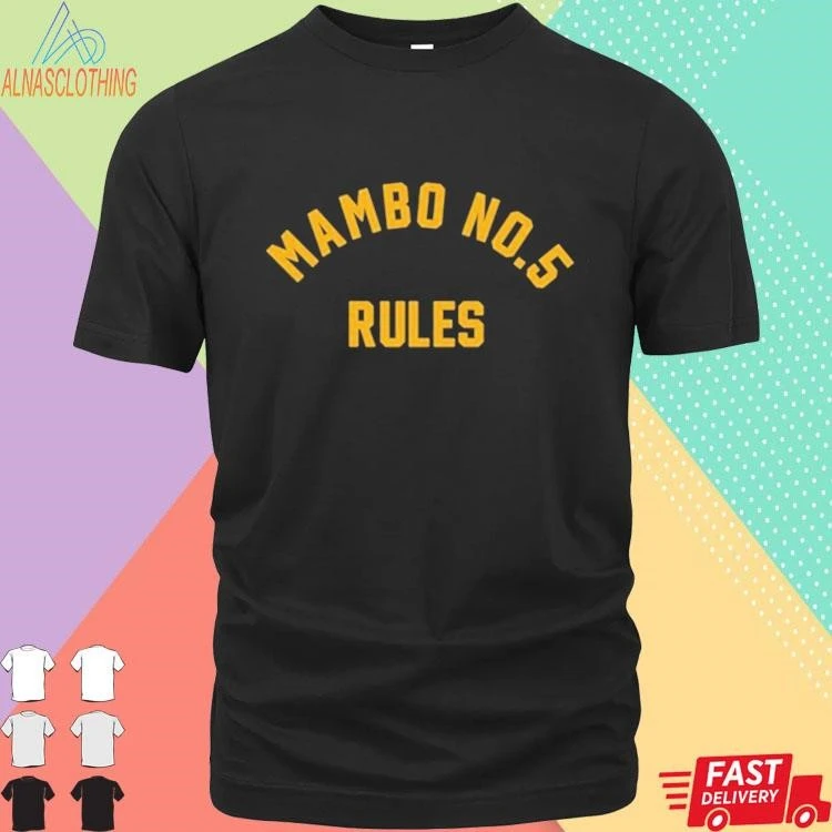 nobleteeshirt1's tweet image. The Mambo No 5 Rules Shirt brings back 90s vibes and party energy in style.
🔥 Perfect for dance floors, nostalgia trips, and retro fits.
👉 Get yours now: alnasclothing.com/product/offici…
#MamboNo5 #90sVibes #RetroTee #DanceFloorReady #Streetwear #alnasclothing