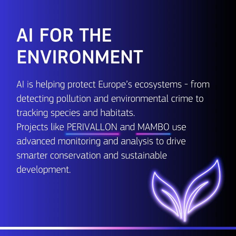 REA_research's tweet photo. Good AI needs science - and science thrives on good AI. 

Over 1,200 EU-funded projects have received €1.7 billion through #HorizonEU and Horizon 2020, advancing and using AI in health, environment or democracy research, among other areas.